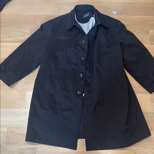 Ralph Lauren 3XLT Men's Black Coat